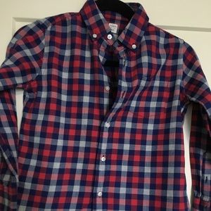 Boys flannel Jcrew shirt